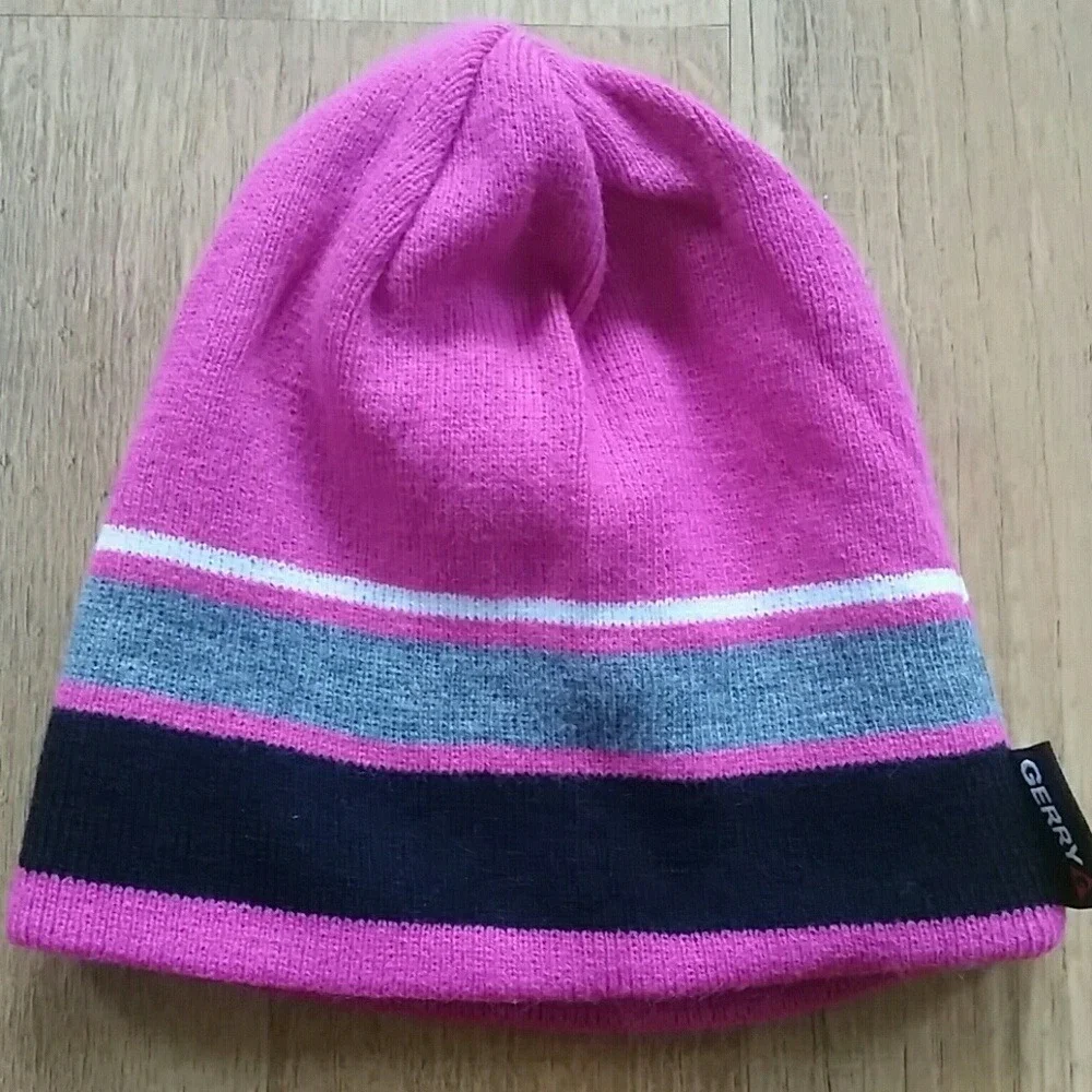 2 Gerry‎ Girls Toboggan Winter Hats in Pink